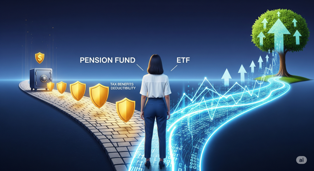 fondo pensione vs etf